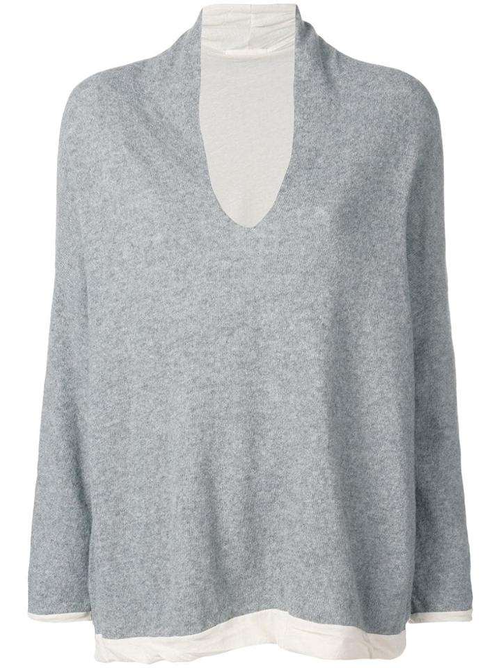 Elsa Esturgie Vic Sweater - Grey