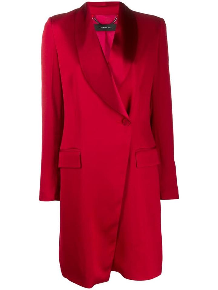 Federica Tosi Midi Jacket-dress - Red