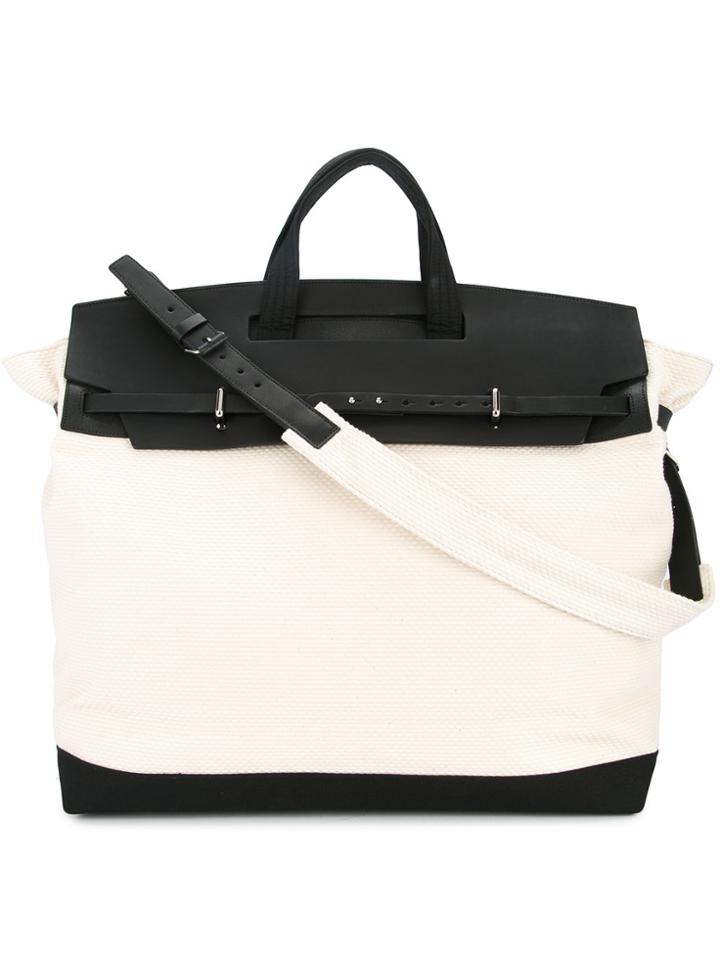 Cabas 2day Tripper Shoulder Bag - White
