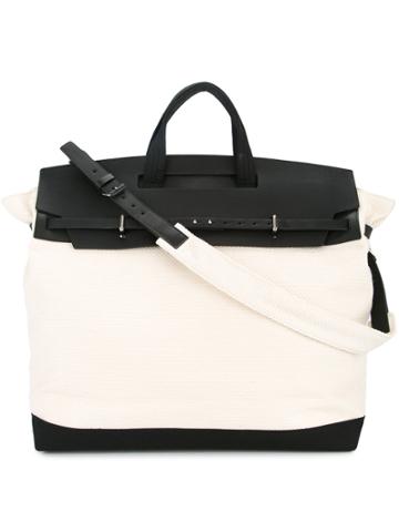 Cabas 2day Tripper Shoulder Bag - White