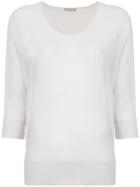 Hemisphere Fine Knit Jumper - Nude & Neutrals