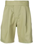 Maison Flaneur Knee-length Tailored Shorts - Green