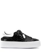 Philipp Plein Lo-top Luxury Sneakers - Black