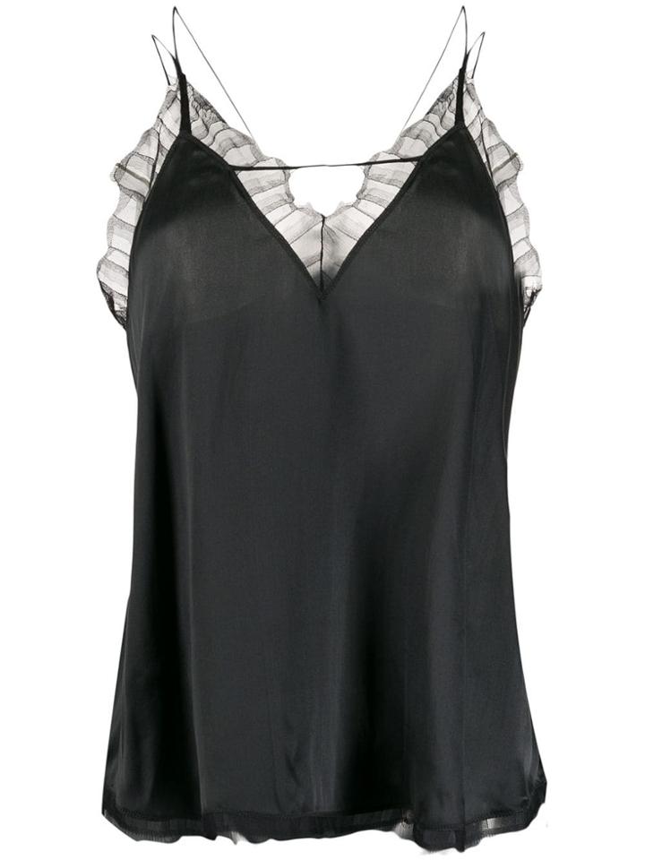Iro Lace Detail Top - Neutrals