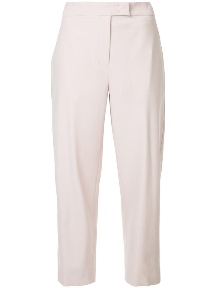 Nehera Cropped Tapered Trousers - Pink & Purple