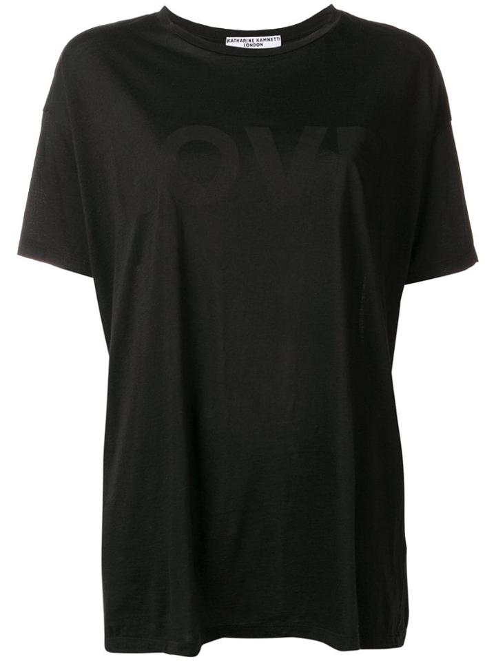 Katharine Hamnett London Oversized T-shirt - Black