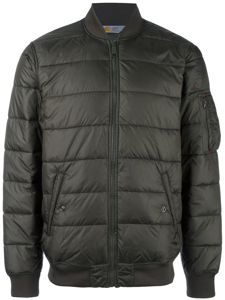 Carhartt 'bryant' Padded Jacket, Men's, Size: Medium, Green, Nylon/polyester