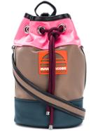 Marc Jacobs Colour Block Logo Backpack - Multicolour