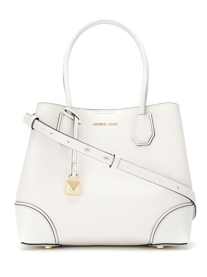 Michael Michael Kors Mercer Gallery Medium Tote - White