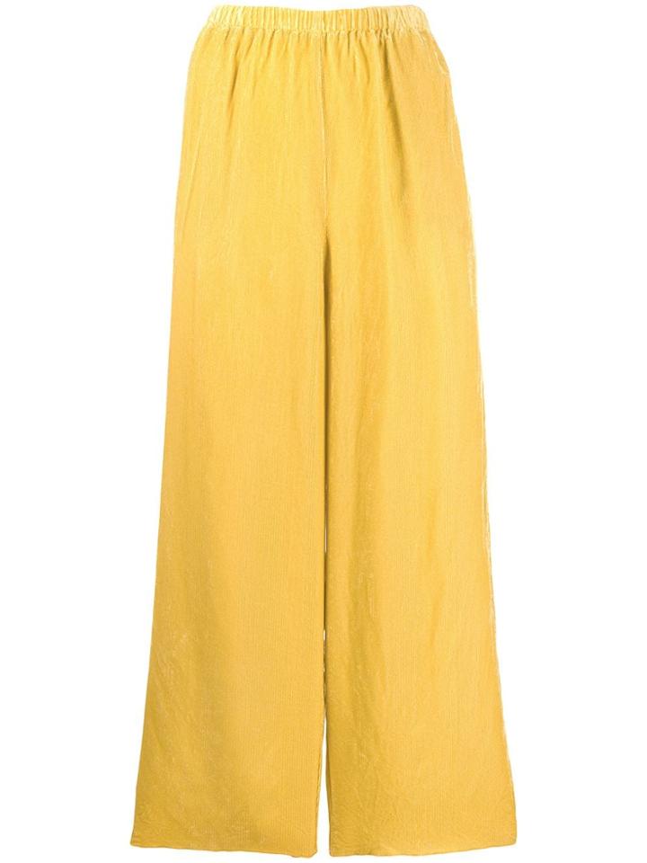 Forte Forte Wide Leg Trousers - Yellow