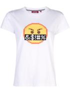 Mostly Heard Rarely Seen 8-bit Curse T-shirt - White