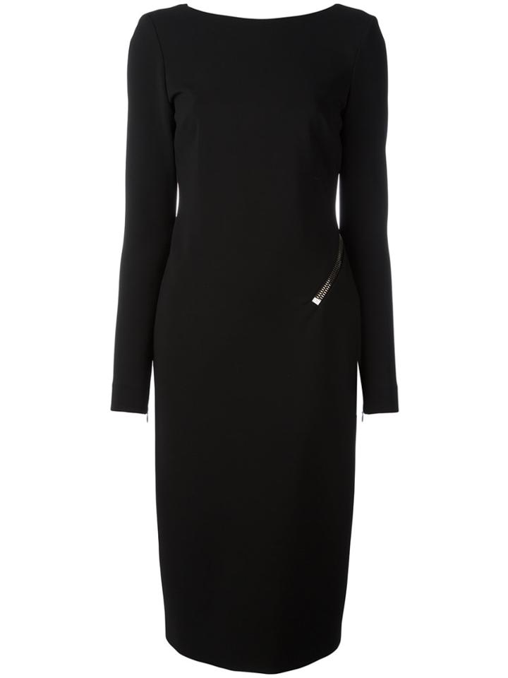 Tom Ford Open Back Midi Dress - Black