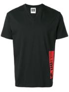 Les Hommes Urban Logo Patch T-shirt - Black