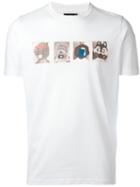 Ps By Paul Smith Multi-print T-shirt, Men's, Size: Xl, White, Organic Cotton