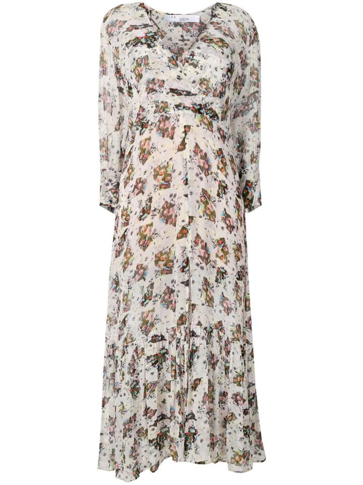 Iro Floral Maxi Dress - Yellow