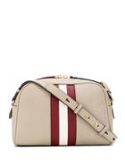 Bally Talia Stripe Cross Body Bag - Neutrals