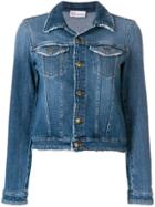 Red Valentino Monkey Motif Denim Jacket - Blue