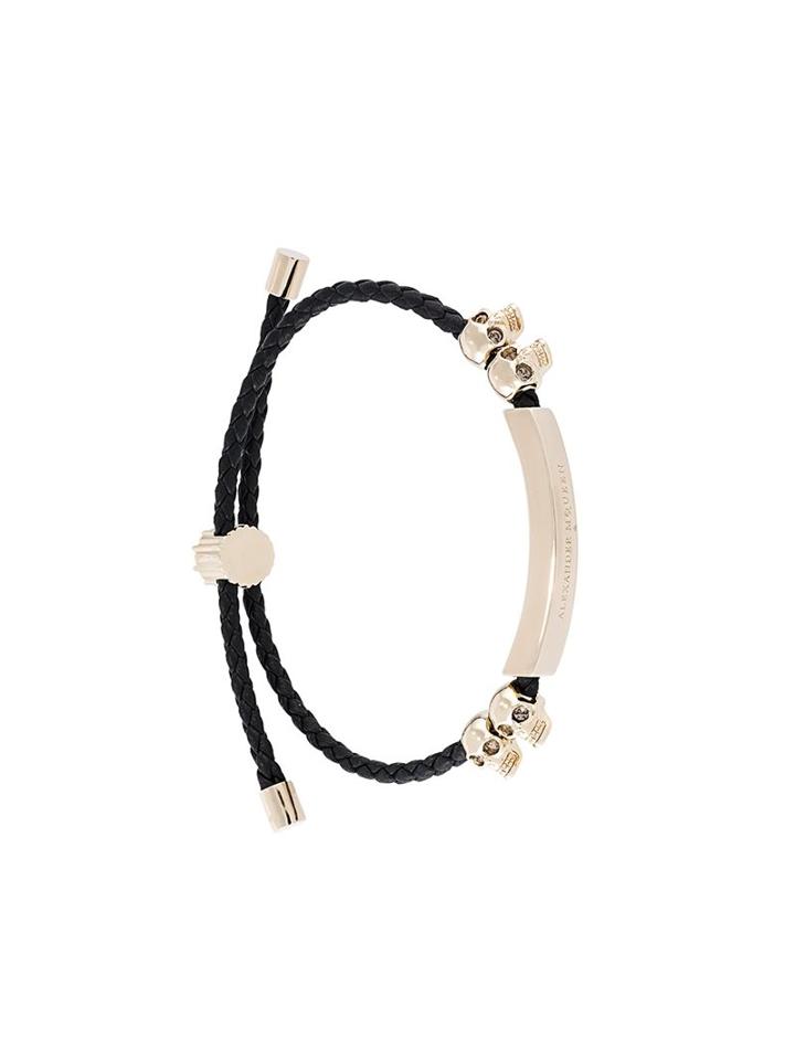 Alexander Mcqueen Skull Friendship Bracelet