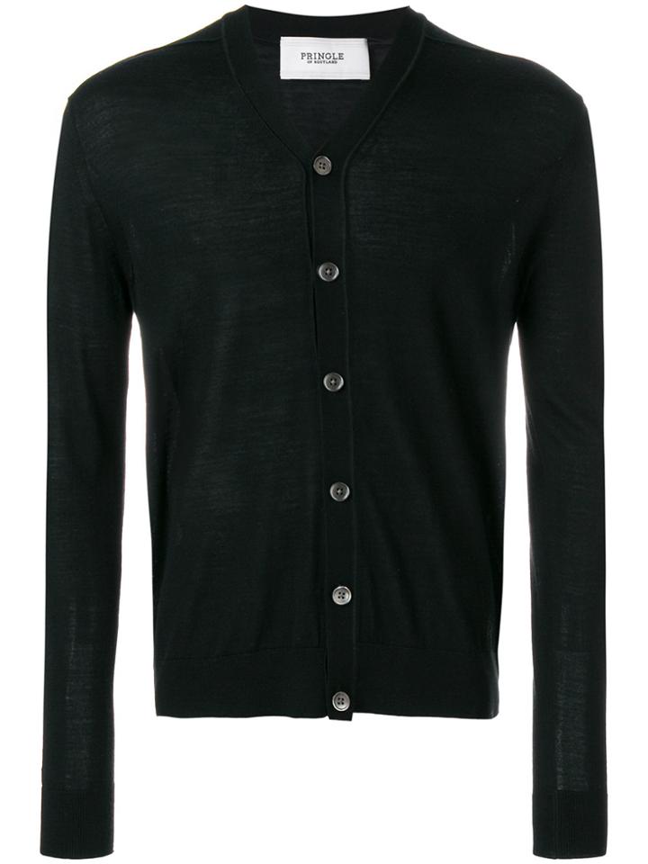 Pringle Of Scotland V-neck Cardigan - Black