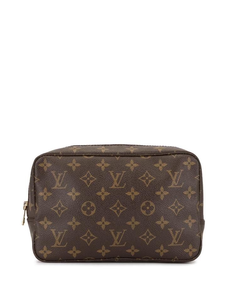 Louis Vuitton Pre-owned Monogram 23 Cosmetic Bag - Brown