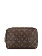 Louis Vuitton Pre-owned Monogram 23 Cosmetic Bag - Brown