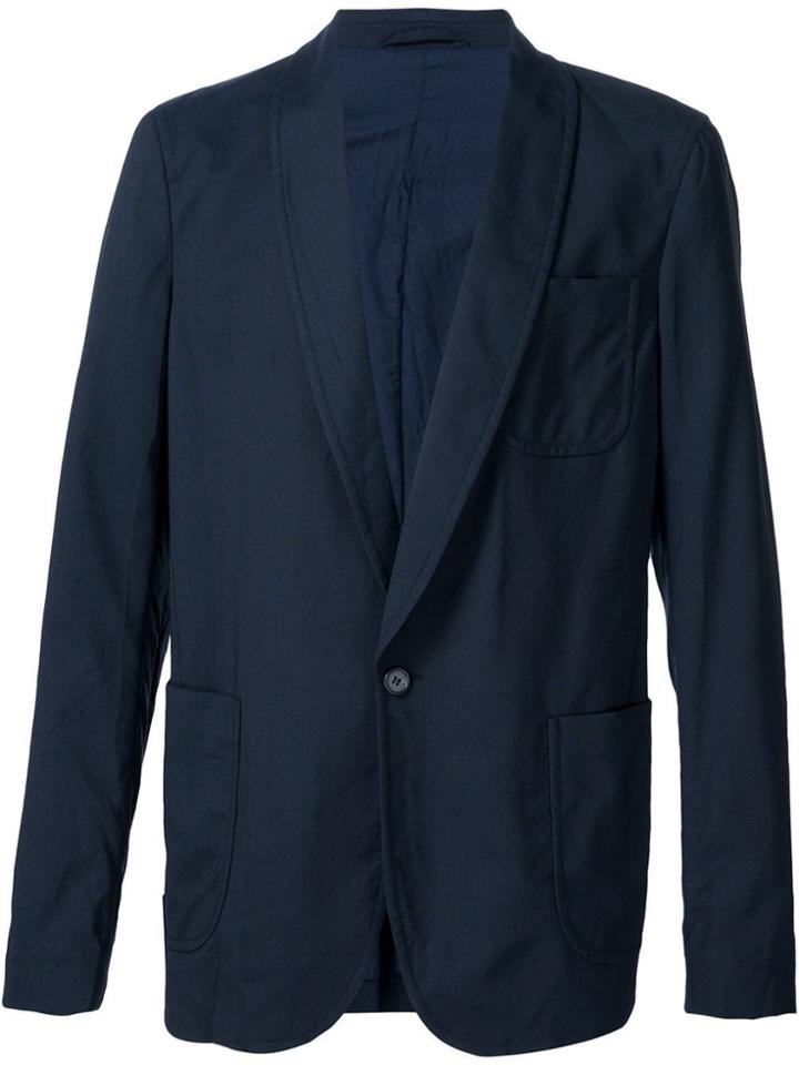 Marni Shawl Collar Blazer - Blue