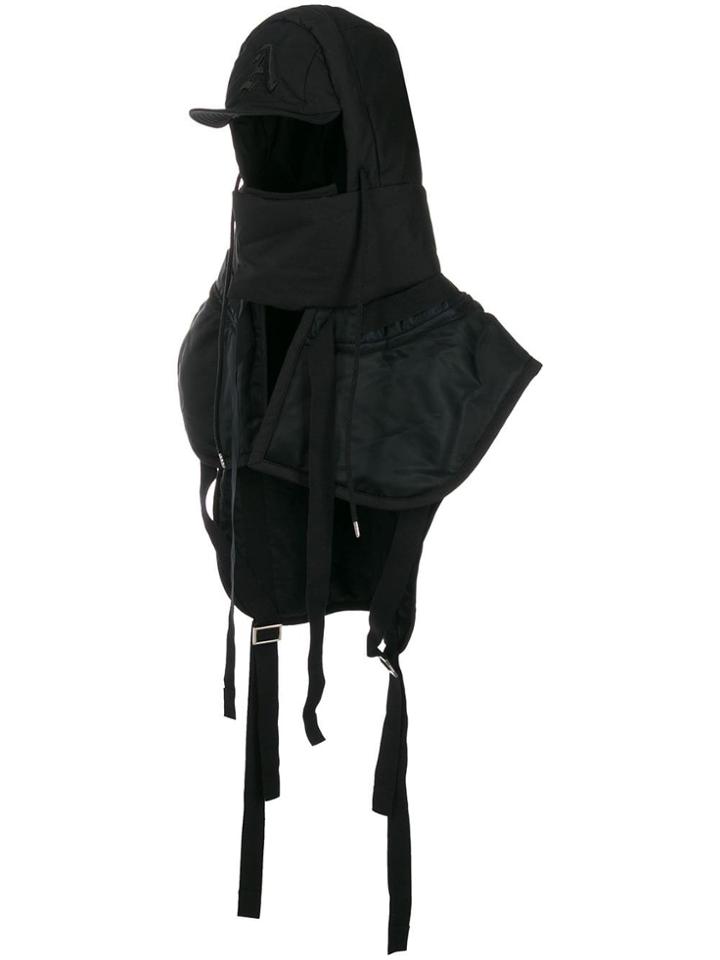 Ambush Embroidered Utility Hat - Black