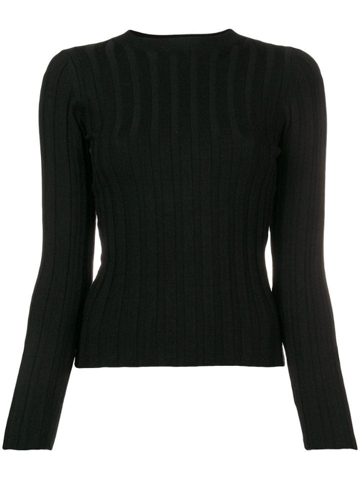 John Richmond Boat Neck Jumper - Black