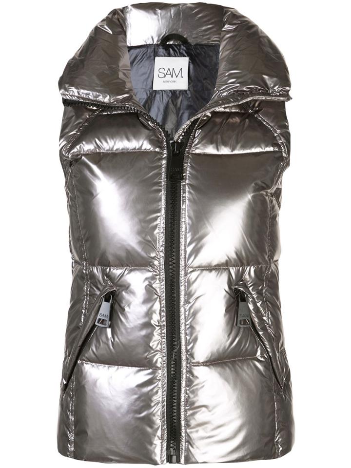 Sam. Freedom Gilet - Silver