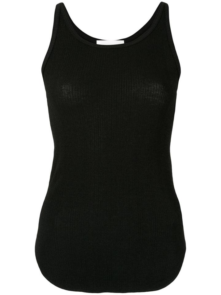 Moussy Vintage Basic Comfort Tank Top - Black