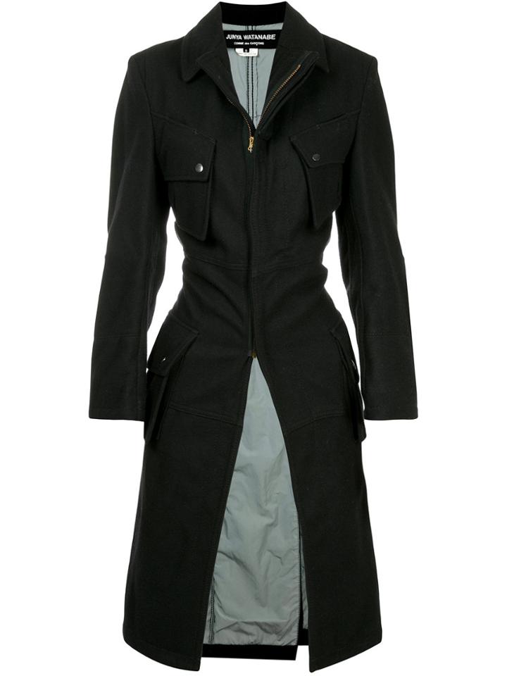 Comme Des Garçons Vintage Military Coat - Black