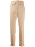 Chloé High-waisted Skinny Trousers - Neutrals