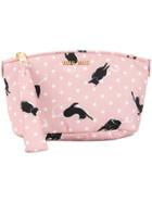 Miu Miu Cat Make Up Bag - Pink & Purple