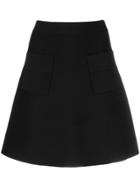 Steffen Schraut Double Pocket Mini Skirt - Black