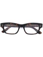 Moscot - Hyman Glasses - Unisex - Acetate - 51, Brown, Acetate