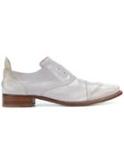 Jil Sander Vintage Slip-on Oxford Shoes - Nude & Neutrals