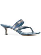 Manolo Blahnik Susa 50 Sandals - Blue