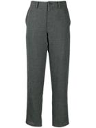Y's High Waisted Trousers - Grey