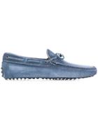 Tod's Distressed Driving Loafers - Blue