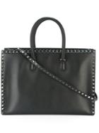 Valentino - Rockstud Tote - Women - Leather/metal - One Size, Black, Leather/metal