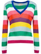 Andrea Bogosian Striped Knitted Jumper - Multicolour