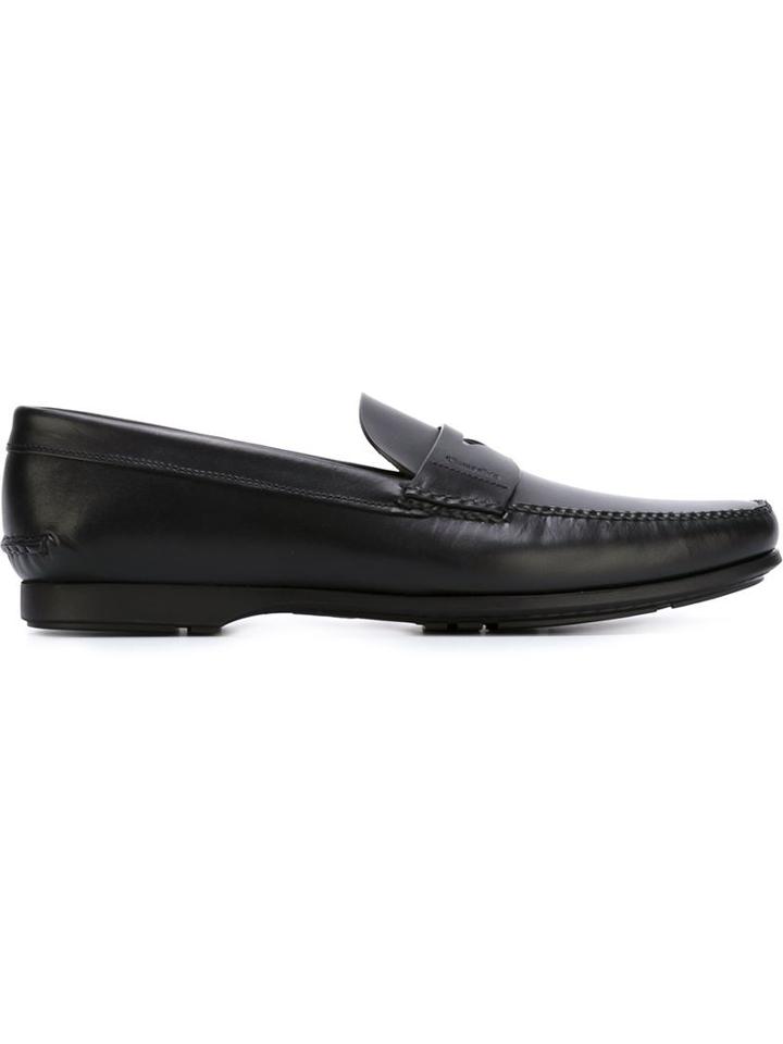 Church S Classic Penny Loafers, Men's, Size: 8, Black, Leather/rubber