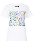 House Of Holland Make Some Noise T-shirt - White