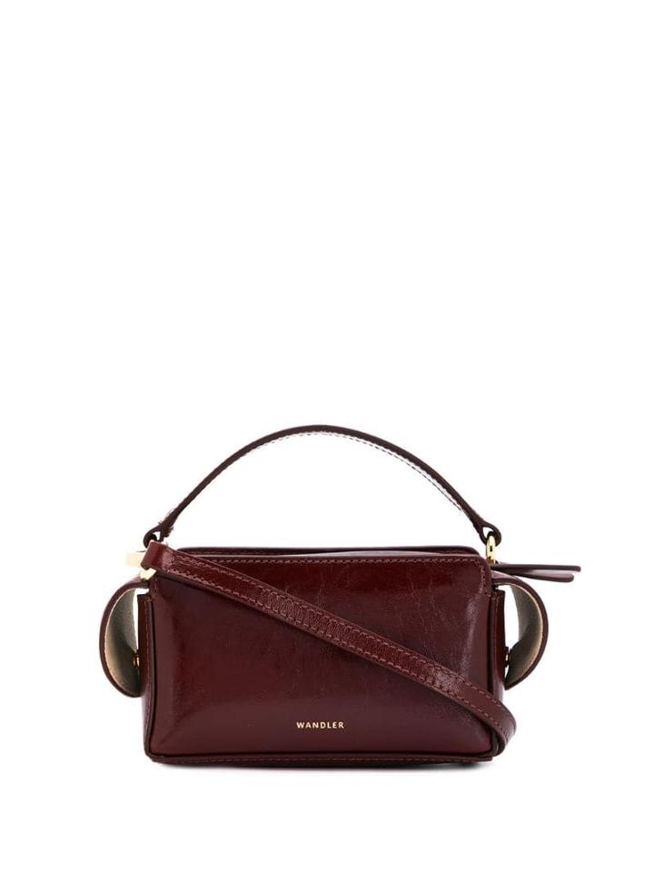 Wandler Yara Box Clutch - Brown