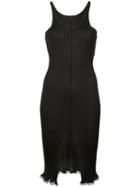 Alexander Wang Split Front Dress - Black