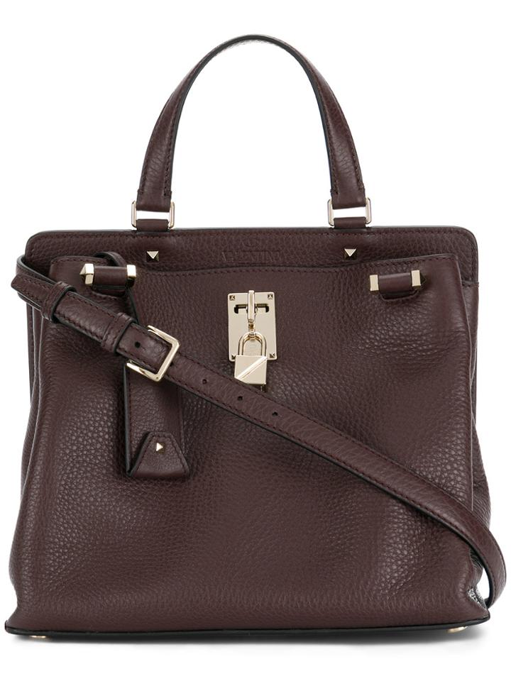 Valentino Valentino Garavani Piper Medium Tote Bag - Red