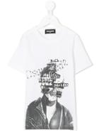 Dsquared2 Kids - Graphic Print T-shirt - Kids - Cotton - 12 Yrs, White