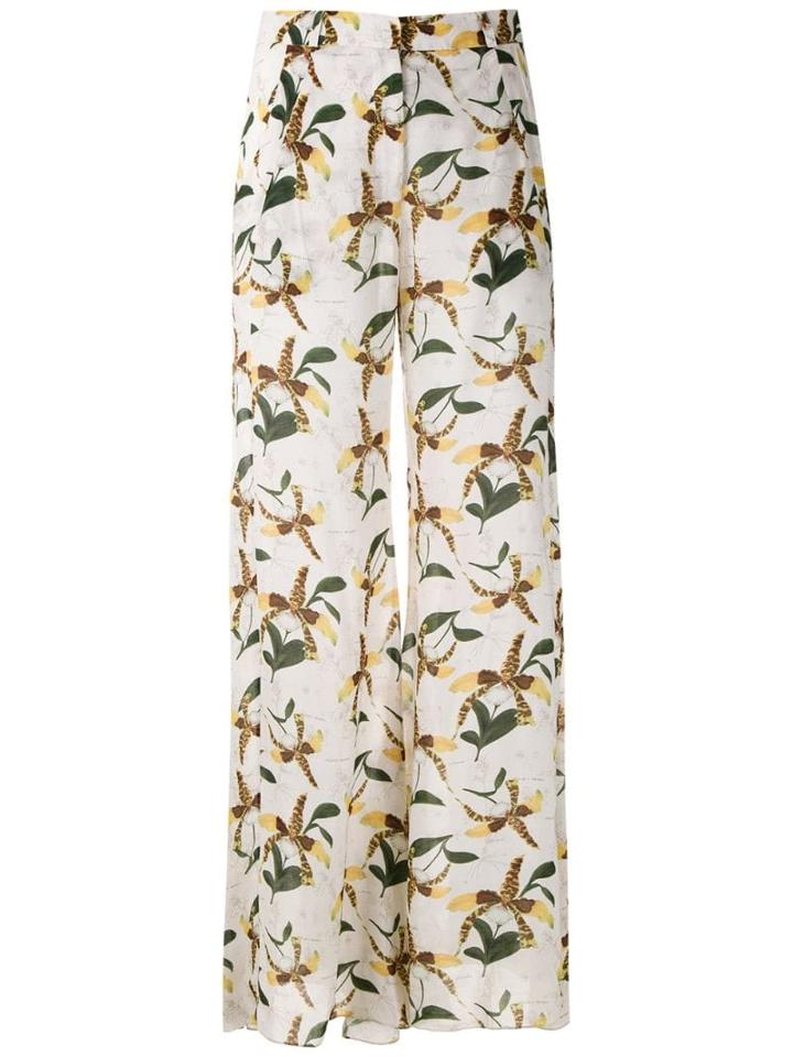 Adriana Degreas Printed Wide Leg Trousers - Multicolour