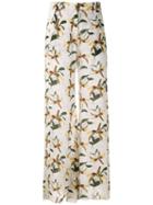 Adriana Degreas Printed Wide Leg Trousers - Multicolour