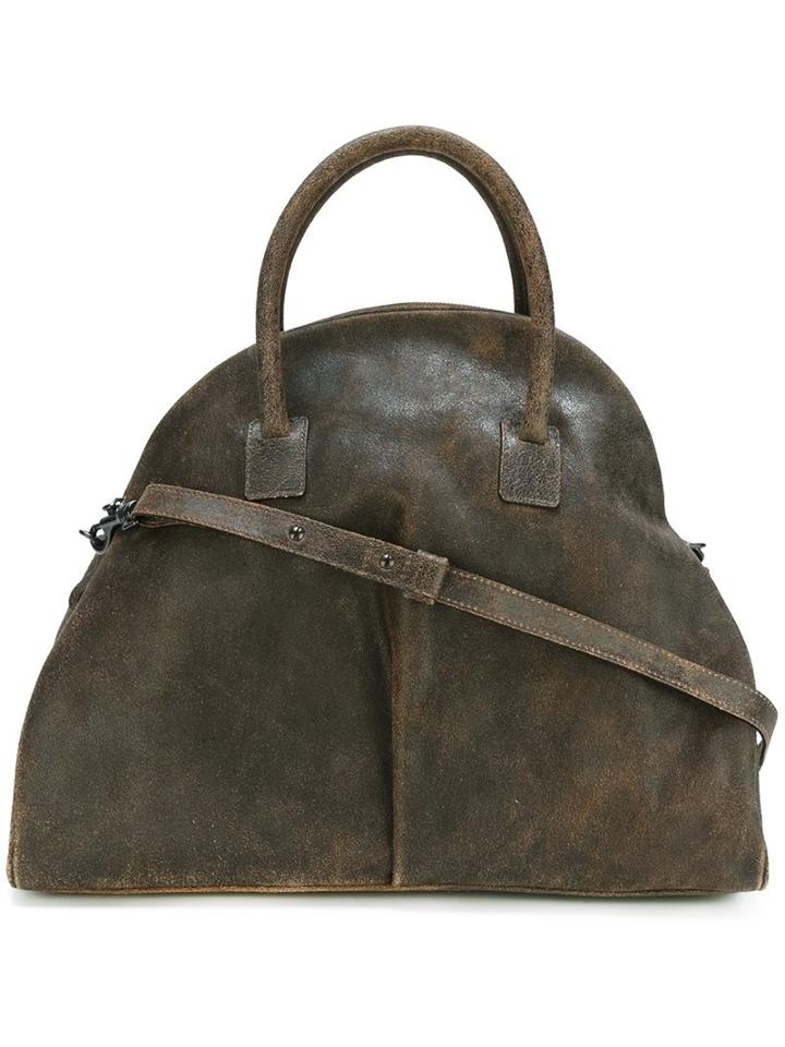 Marsèll Zip Fastening Doctor Bag, Women's, Brown